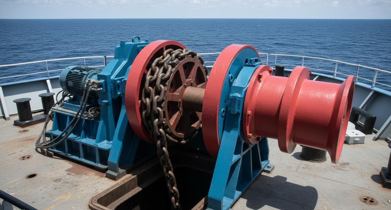 21-Anchor Winch Chain Wheel Specifications Compatibility with DIN 766 DIN 764 and ISO Standard Chains