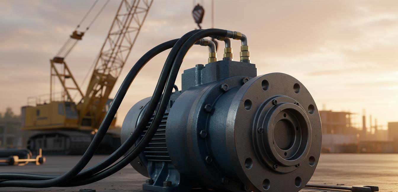4_Hydraulic Motor Selection Guide for Crawler Crane OEMs Displacement, Pressure and Efficiency Metrics