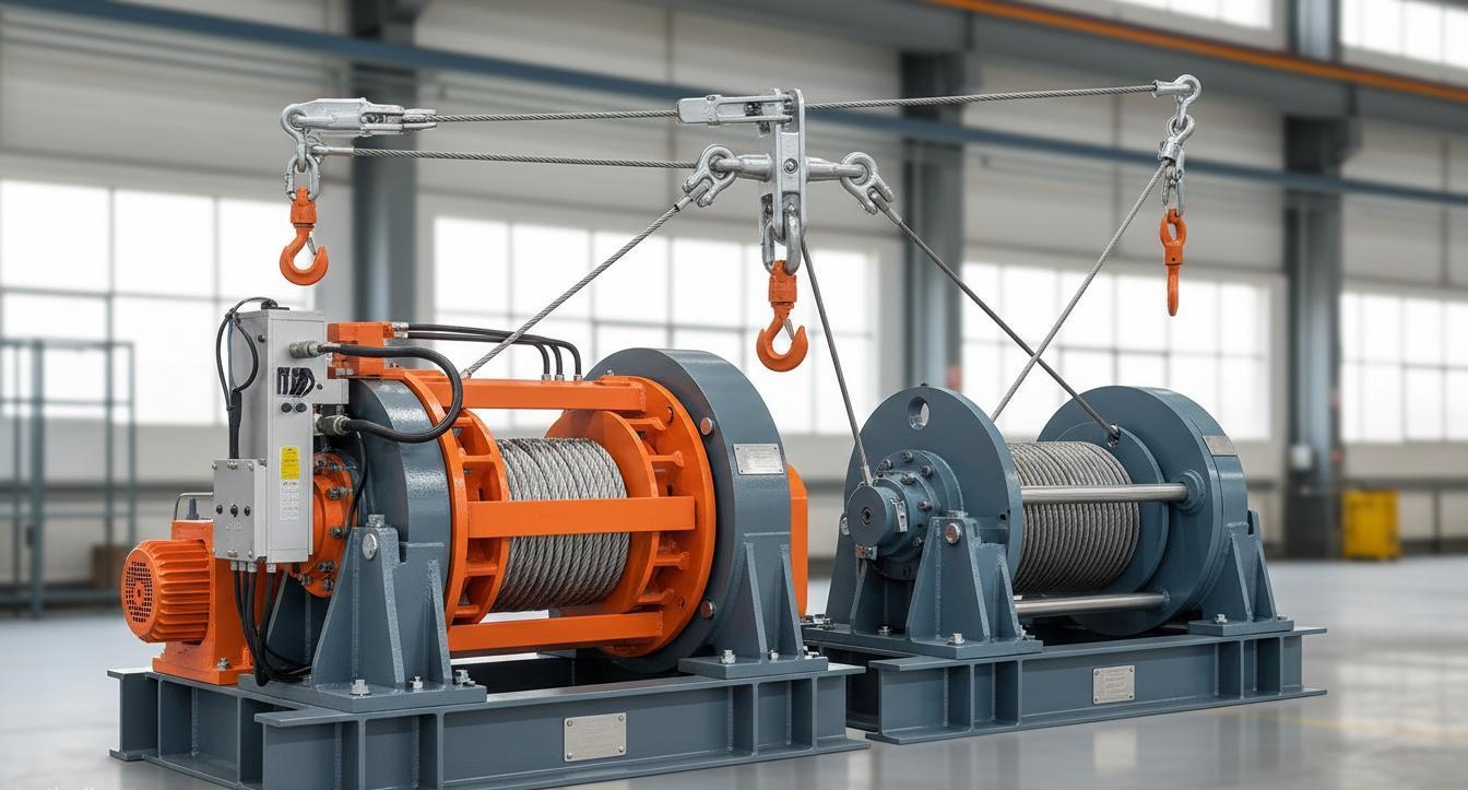 FAQ11 – Worin unterscheidet sich eine hydraulische Reibungswinde von einer Standardwinde bei Mehrpunkt-Hebevorgängen?