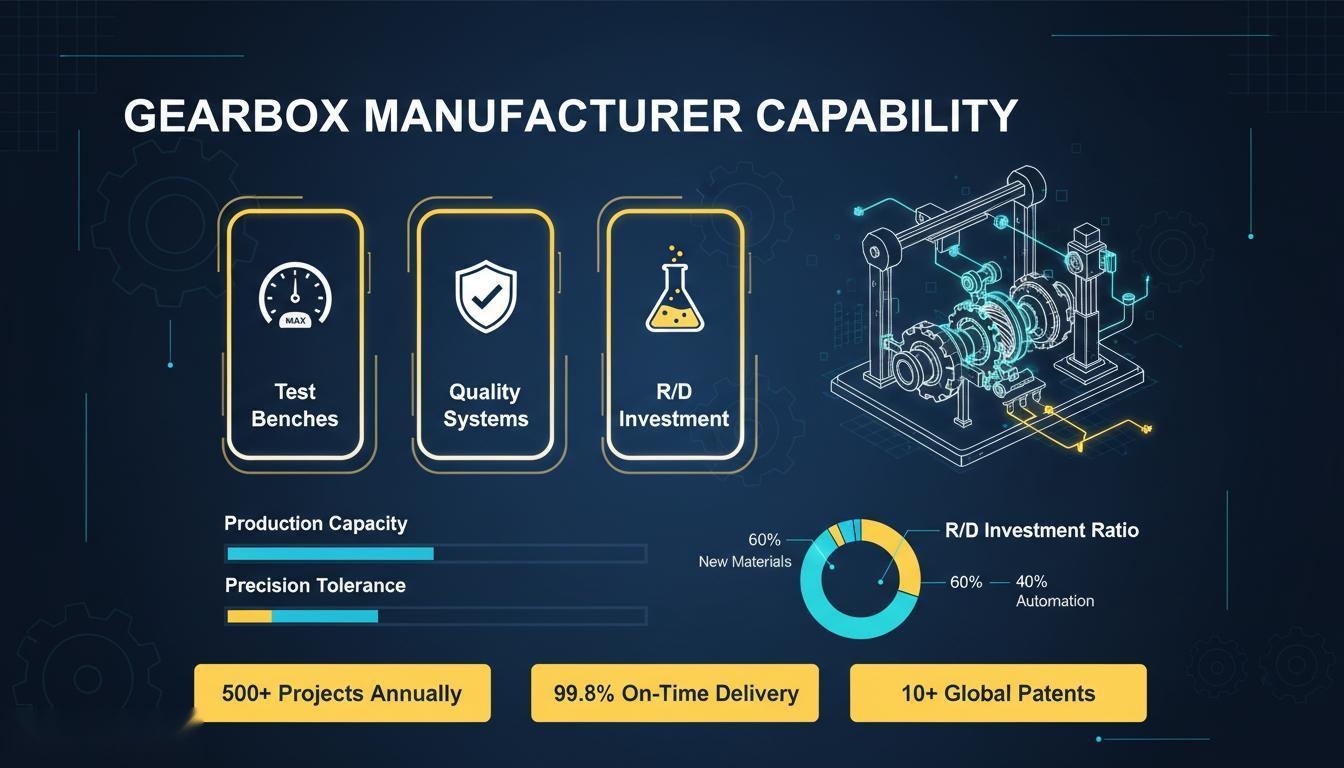 High Torque Planetary Gearbox Manufacturer Capability Assessment： Test Benches, Quality Systems, and R&D Investment