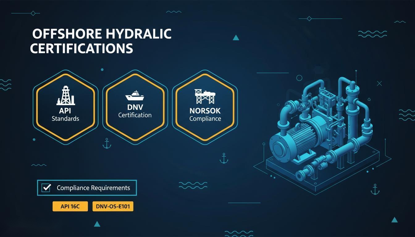 Hydraulic Drive for Offshore Equipment Certification： API, DNV, and NORSOK Standards Explained