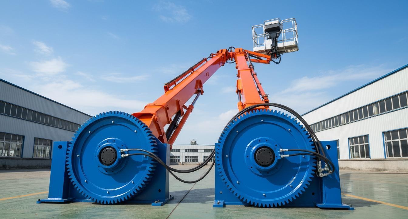 Hydraulic Slewing Drive for Aerial Work Platforms 360-Degree Continuous Rotation for 20-Meter to 40-Meter Boom Lifts