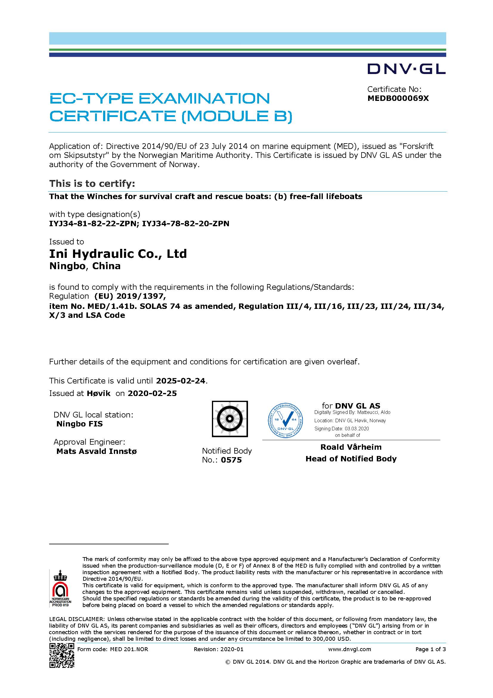 IYJ34 Hydraulic Winch EC Type Certificate,2020_Page_1