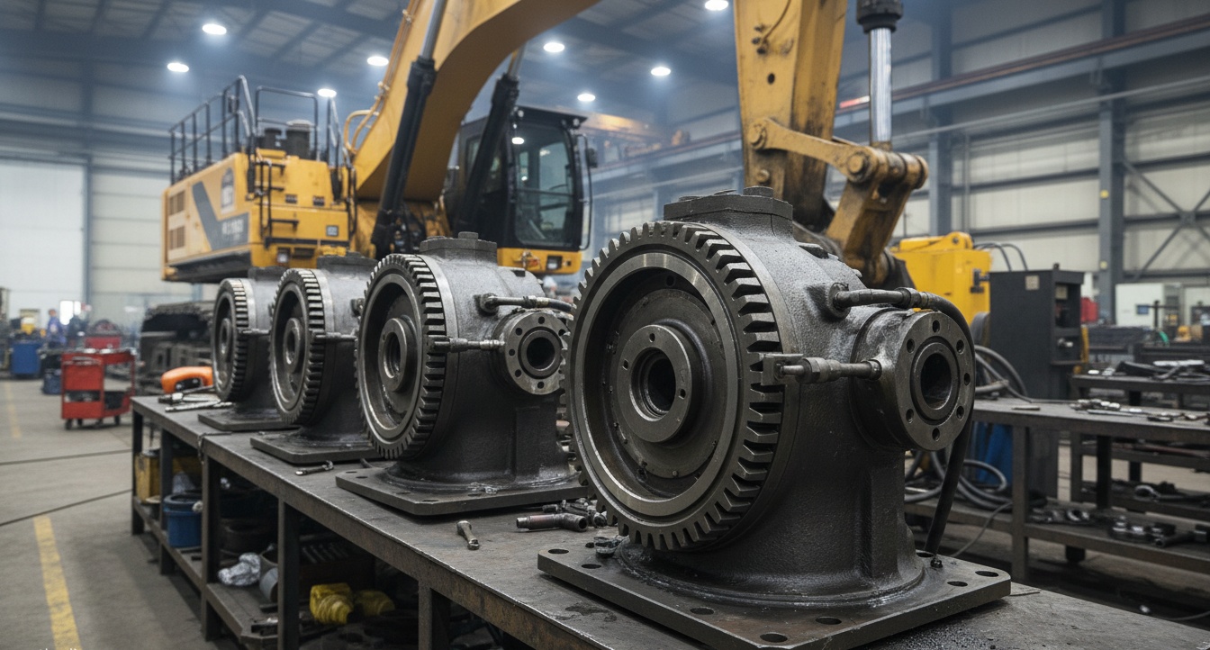 Mining Excavator Slewing Drive Replacement Compatibility Mapping for 20-Ton to 100-Ton Machines