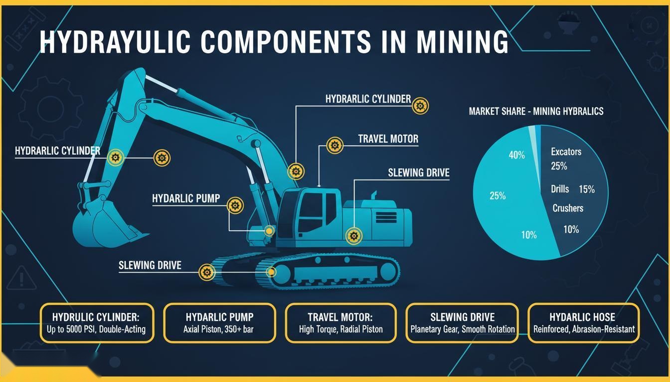 Top Hydraulic Components Used in Modern Mining Machinery