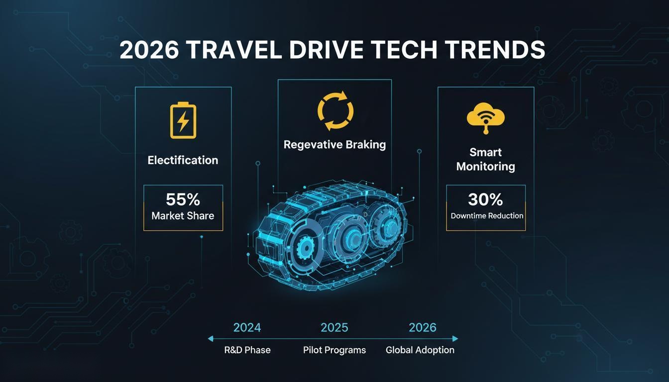Travel Drive for Crawler Equipment Technology Trends 2026： Electrification, Regenerative Braking, and Smart Monitoring