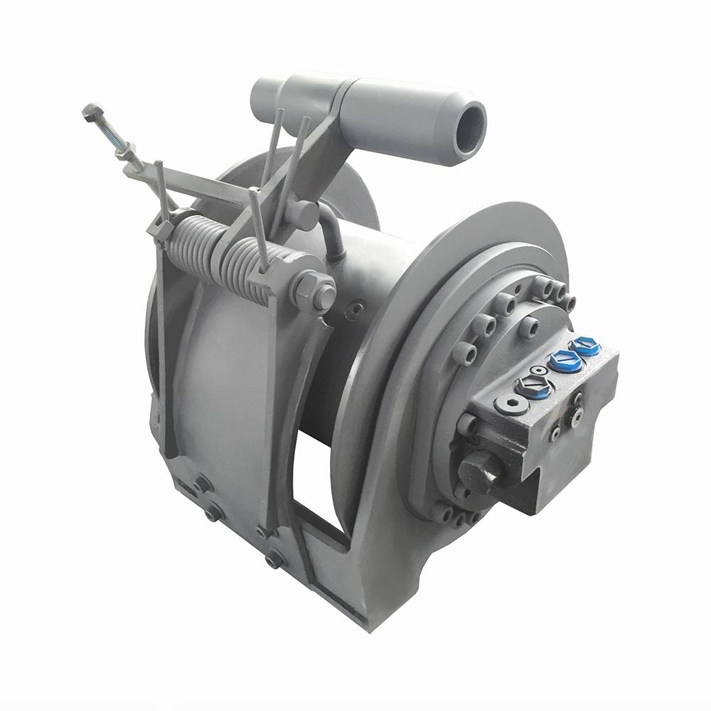 IYJ6 series crane hydraulic winch with heat-treated drum